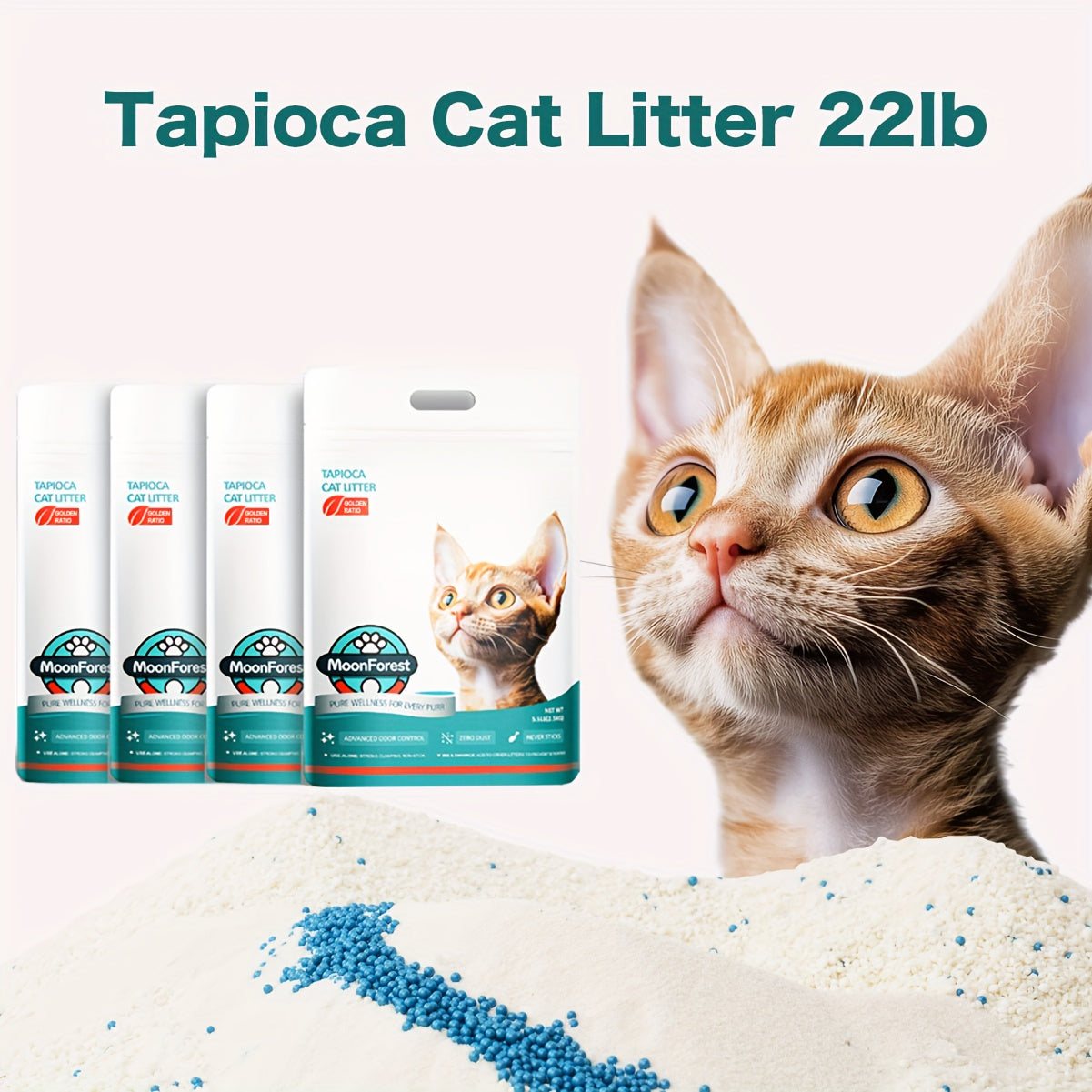 Tapioca Cat Litter, 3pack/4pack