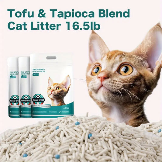 Tofu & Tapioca Blend Cat Litter,3pack