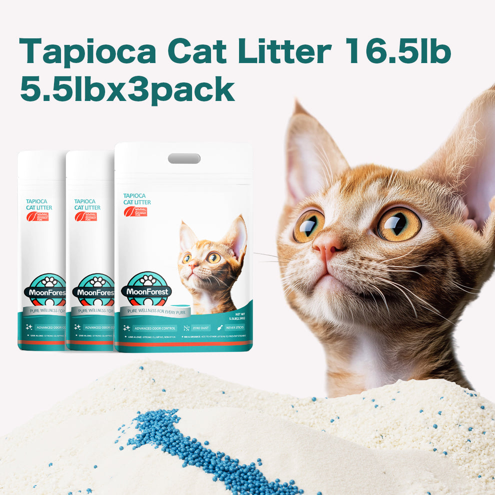 Tapioca Cat Litter, 3pack – MoonForest Pet
