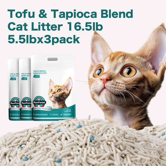 Tofu & Tapioca Blend Cat Litter,3pack